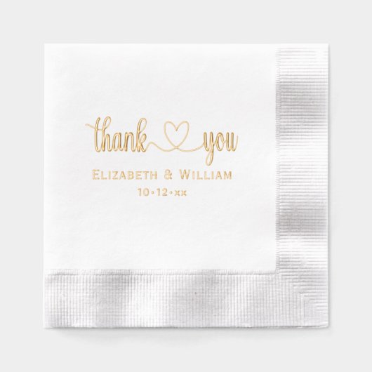 Mariage d'écriture cardiaque Merci de typographie  (Recto)