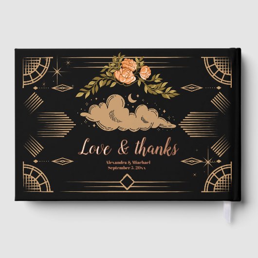 Mariage des étoiles noires de minuit céleste (Verso)