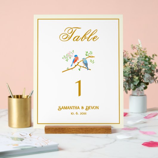 Mariage des merles bleus (Mariage)