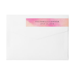 Mariage des rêves vibreux Wraparound Étiquettes