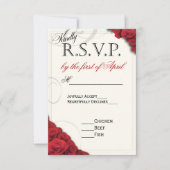 Mariage des roses rouges RSVP (Devant)
