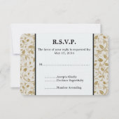 Mariage des vins d'or RSVP (Devant)