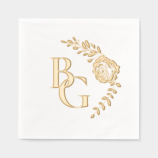 mariage design rose doré (Recto)