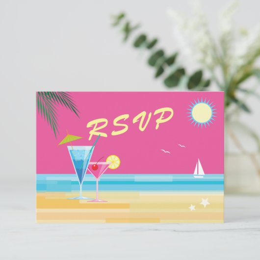 Mariage d'été RSVP (Debout devant)