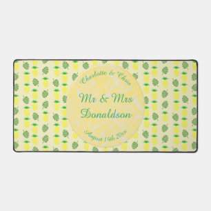 Mariage d'été tropical Ananas et Palm Feuille