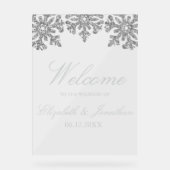 Mariage d'hiver à flocon d'argent (Recto)