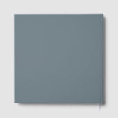 MARIAGE d'hiver bleu-dusté EMELIA Silver Foil (Verso)