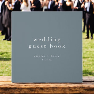 MARIAGE d'hiver bleu-dusté EMELIA Silver Foil