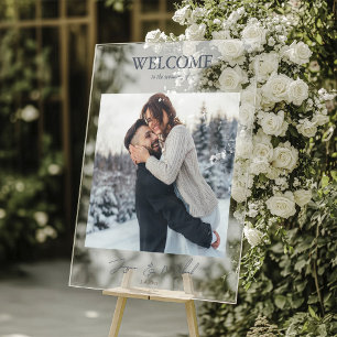 Mariage d'hiver Dusty Blue Photo Script