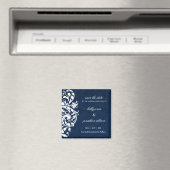 Mariage d'hiver Enregistrer la date Mariage Magnet (In Situ (Lave-vaisselle))