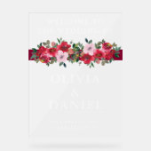 Mariage d'hiver floral de Bourgogne Bienvenue Fros (Recto)