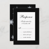 Mariage d'hiver RSVP (Devant / Derrière)