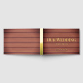 Mariage d'huile d'or de feuillage de bois rustique (Complet)