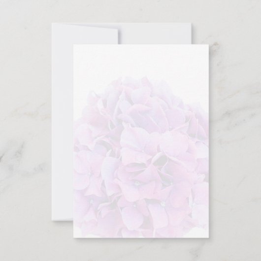 Mariage d'hydrangée violette RSVP hydrangea4 (Dos)