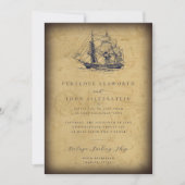 Mariage d'illustration d'expédition de carte Vinta (Devant)