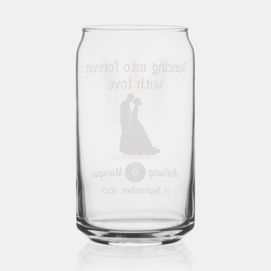 Mariage Disco personnalisable (Verso)