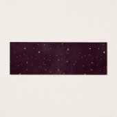 mariage d'or céleste bordeaux carte (Dos)