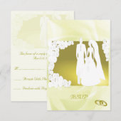 Mariage d'or RSVP (Devant / Derrière)