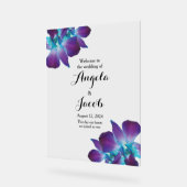 Mariage d'orchidée bleu Dendrobium Bienvenue (Angle)