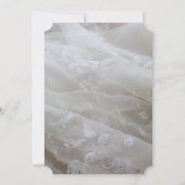 Mariage Dress Fête des mariées d'image Invitation (Dos)