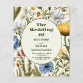 Mariage du modèle de Fleur sauvage de budget (Devant)
