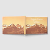 Mariage du paysage de montagne Livre d'or (Complet)
