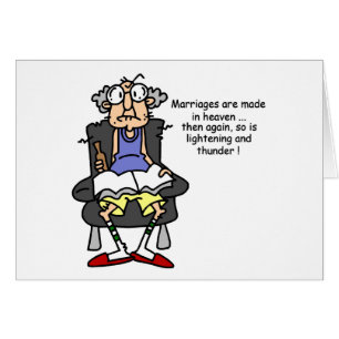 Mariage, Éclair, Humour tonnerre