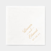 Mariage écriture manuscrite élégante rustique (Recto)