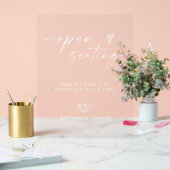 Mariage Élégant Assignés Sièges Ne Sont Pas Notre  (Mariage)