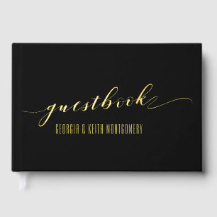 Mariage élégant Black & Gold