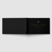 Mariage élégant Calligraphie botanique Black Gold (Complet)