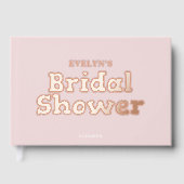 Mariage Élégant Coeur Rose Moderne (Recto)