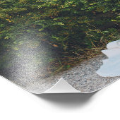 Mariage élégant d'écriture Photo sur toile (Coin)