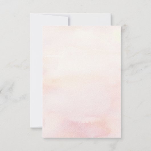 Mariage élégant Foliage Jungle exotique RSVP (Dos)