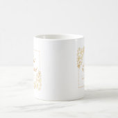 Mariage Elégant Juste Marié | Tasse (Centre)