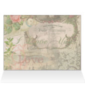 Mariage élégant Mariage Vintage Antique Vintage (Intérieur Horizontal (haut))