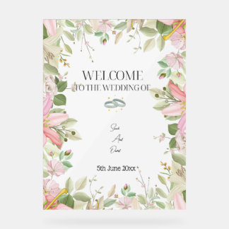 Mariage élégant moderne Accueil
