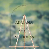 Mariage élégant moderne Accueil (Neutre)