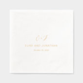 Mariage Élégant Monogramme (Recto)