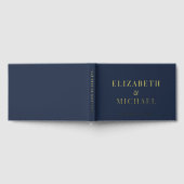 Mariage élégant Monogramme Bleu (Complet)
