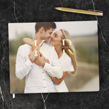 Mariage Élégant Monogramme Initiales Deux Flamboya