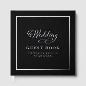 Mariage élégant Photo Chic Calligraphie Real Argen (Recto)