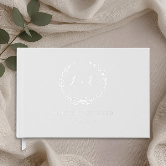 Mariage Élégant Rustique Blanc en Dentelle
