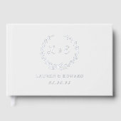 Mariage Élégant Rustique Blanc en Dentelle (Recto)