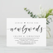 Mariage Elopement, Déjeuner Avec Invitation De Nou (Debout devant)