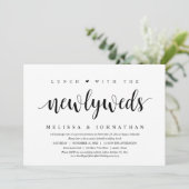 Mariage Elopement, Déjeuner Avec Invitation De Nou (Debout devant)