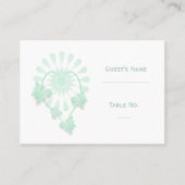 Mariage Emplacement Paramètre Carte Peppermenthe P (Devant)