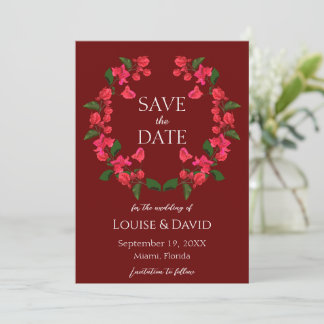 Mariage en Bourgogne Enregistrer la date Carte