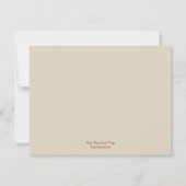 Mariage En Chêne Arbre Enregistrer La Carte Date (Dos)