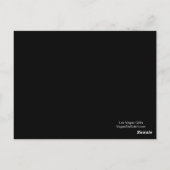 MARIAGE En Fabrique Las Vegas Carte Postale (Dos)